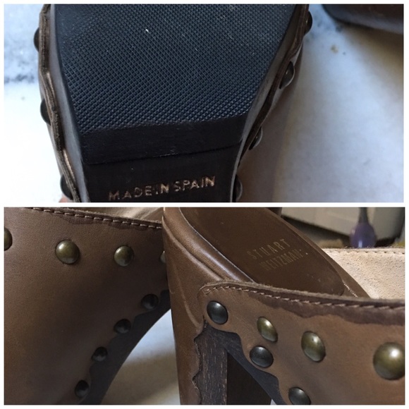 Stuart Weitzman Scalloped Clogs - Picture 8 of 8